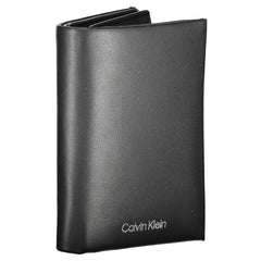Calvin Klein Black Leather Men Wallet Calvin Klein Retail Flare