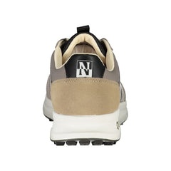 Napapijri Sleek Laced Sports Sneakers with Contrast Accents Napapijri Retail Flare