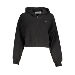 Calvin Klein Chic Hooded Sweatshirt in Timeless Black Calvin Klein Retail Flare
