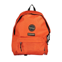 Napapijri Eco-Chic Orange Backpack for the Modern Explorer Napapijri Retail Flare