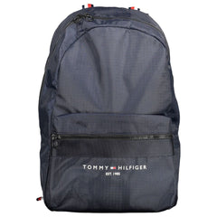 Tommy Hilfiger Blue Polyester Men Backpack Tommy Hilfiger Retail Flare