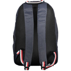 Tommy Hilfiger Blue Polyester Men Backpack Tommy Hilfiger Retail Flare