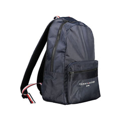 Tommy Hilfiger Blue Polyester Men Backpack Tommy Hilfiger Retail Flare