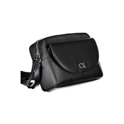 Calvin Klein Black Polyethylene Handbag Calvin Klein Retail Flare