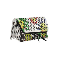 Desigual "White Polyethylene Women Handbag" Desigual Retail Flare