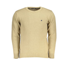 U.S. Grand Polo Beige Fabric Sweater U.S. Grand Polo Retail Flare