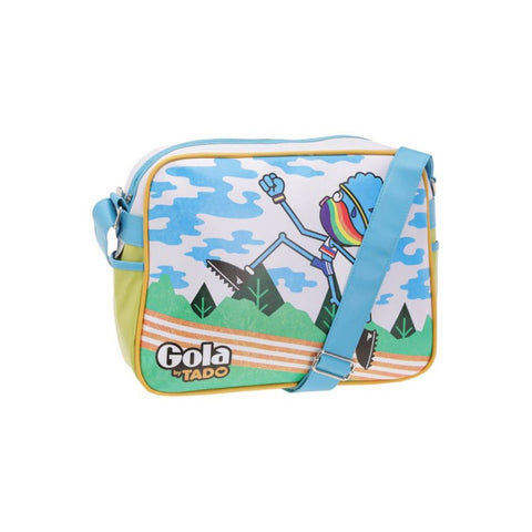Gola White Synthetic Women Handbag Gola Retail Flare