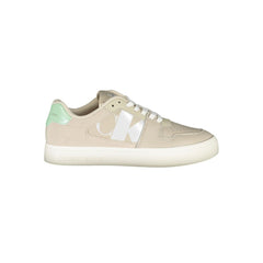 Calvin Klein Beige Polyester Sneaker Calvin Klein Retail Flare