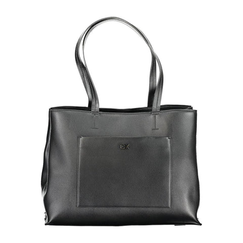 Calvin Klein Black Polyester Handbag Calvin Klein Retail Flare
