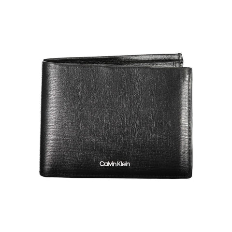 Calvin Klein Black Leather Men Wallet Calvin Klein Retail Flare