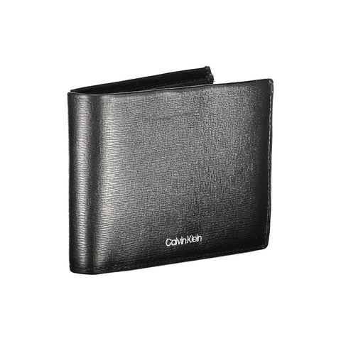 Calvin Klein Black Leather Men Wallet Calvin Klein Retail Flare