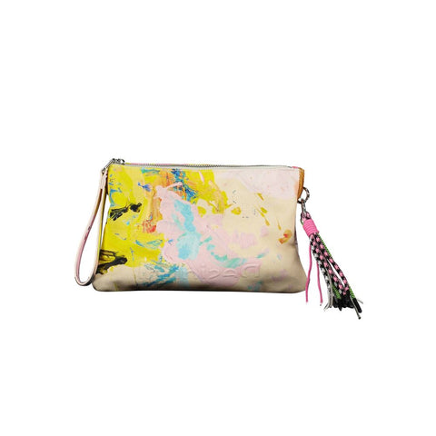 Desigual White Cotton Women Handbag Desigual Retail Flare