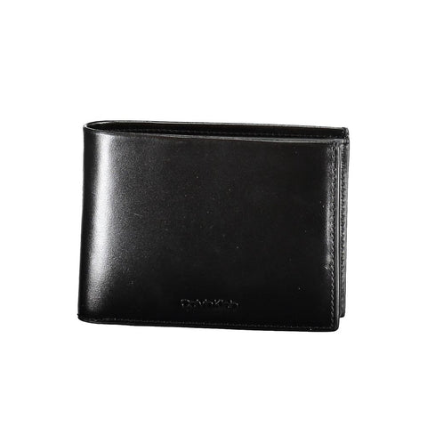 Calvin Klein Black Leather Men Wallet Calvin Klein Retail Flare