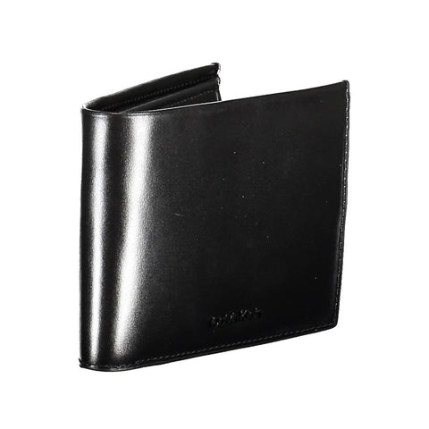 Calvin Klein Black Leather Men Wallet Calvin Klein Retail Flare