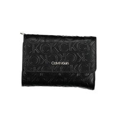 Calvin Klein Black Polyethylene Women Wallet Calvin Klein Retail Flare
