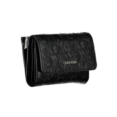 Calvin Klein Black Polyethylene Women Wallet Calvin Klein Retail Flare