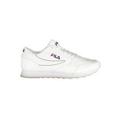 Fila Pristine White Sports Sneakers with Contrast Accents Fila Retail Flare