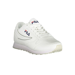 Fila Pristine White Sports Sneakers with Contrast Accents Fila Retail Flare