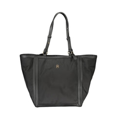 Tommy Hilfiger Black Polyester Handbag Tommy Hilfiger Retail Flare