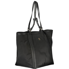 Tommy Hilfiger Black Polyester Handbag Tommy Hilfiger Retail Flare