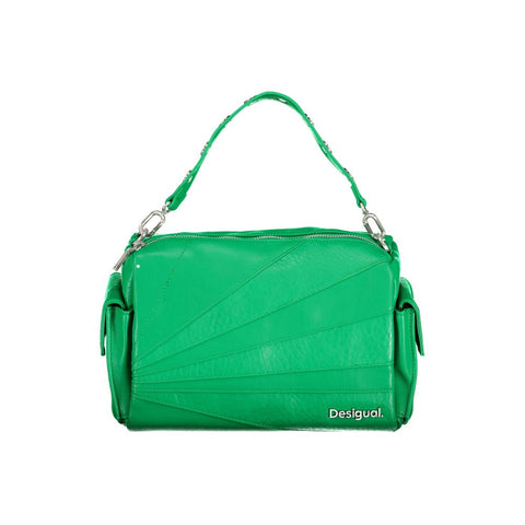Desigual Green Polyethylene Handbag Desigual Retail Flare