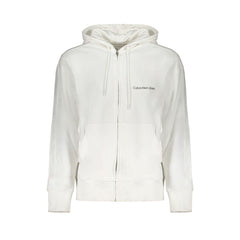 Calvin Klein White Cotton Sweater Calvin Klein Retail Flare