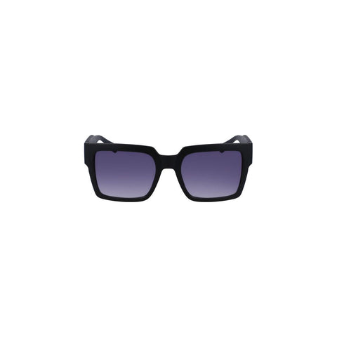 Calvin Klein Black Plastic Women Sunglass Calvin Klein Retail Flare