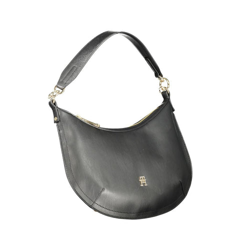Tommy Hilfiger Black Polyethylene Handbag Tommy Hilfiger Retail Flare