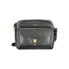 Coccinelle Black Leather Women Handbag Coccinelle Retail Flare