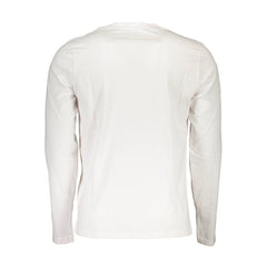 North Sails White Cotton Men TShirt North Sails Retail Flare