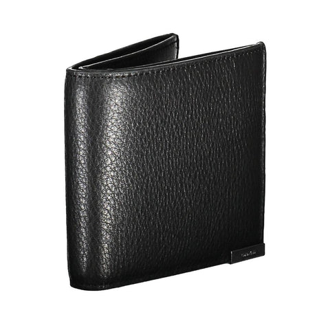Calvin Klein Black Leather Men Wallet Calvin Klein Retail Flare