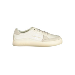Calvin Klein Elegant White Sneakers with Contrast Accents Calvin Klein Retail Flare