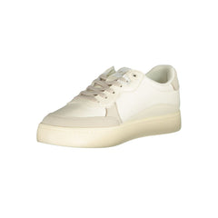 Calvin Klein Elegant White Sneakers with Contrast Accents Calvin Klein Retail Flare