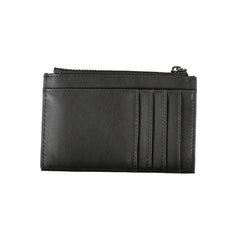 Calvin Klein Sleek Black Zip Wallet with Contrast Detailing Calvin Klein Retail Flare