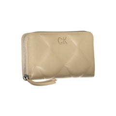 Calvin Klein Elegant Beige Multi-Compartment RFID Wallet Calvin Klein Retail Flare