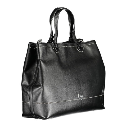 BYBLOS Black Polyethylene Women Handbag BYBLOS Retail Flare