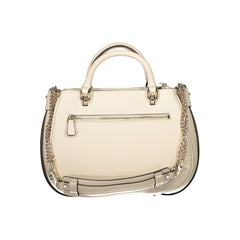 Guess Jeans Beige Polyethylene Women Handbag Guess Jeans Retail Flare