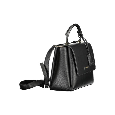 Calvin Klein Black Polyester Women Handbag Calvin Klein Retail Flare