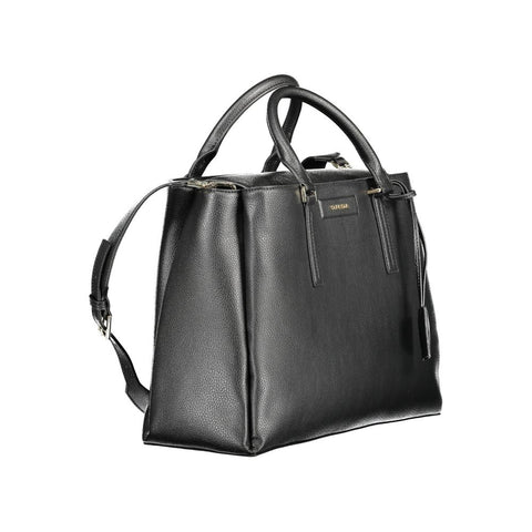 Calvin Klein Black Polyester Women Handbag Calvin Klein Retail Flare