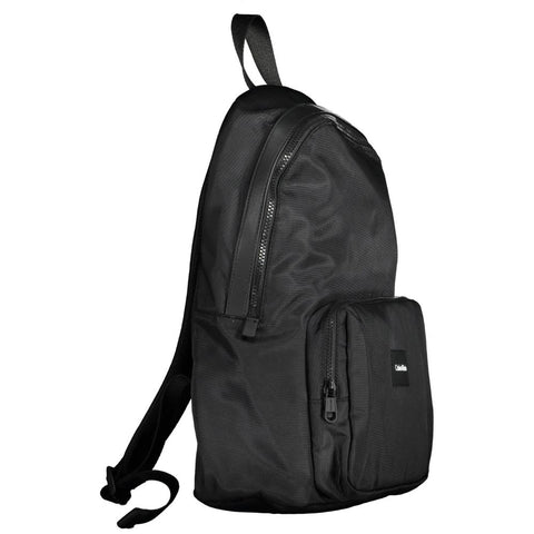 Calvin Klein Black Polyester Men Backpack Calvin Klein Retail Flare