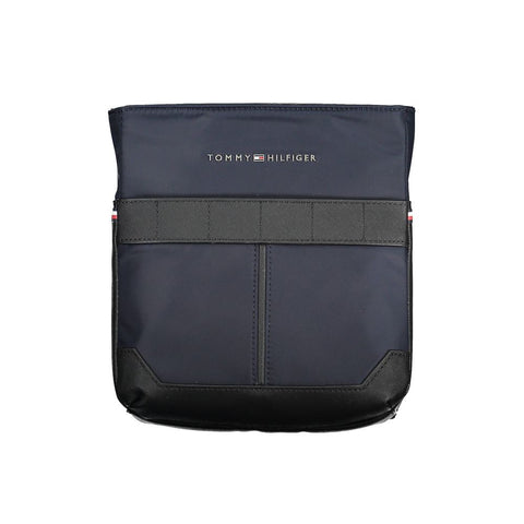 Tommy Hilfiger Blue Polyester Men Shoulder Bag Tommy Hilfiger Retail Flare
