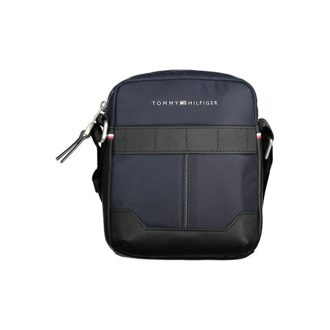 Tommy Hilfiger Blue Polyester Men Shoulder Bag Tommy Hilfiger Retail Flare