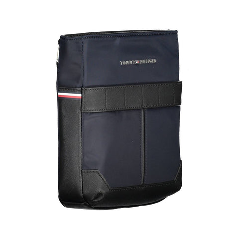 Tommy Hilfiger Blue Polyester Men Shoulder Bag Tommy Hilfiger Retail Flare