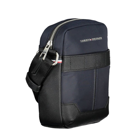 Tommy Hilfiger Blue Polyester Men Shoulder Bag Tommy Hilfiger Retail Flare