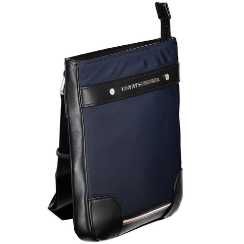 Tommy Hilfiger Blue Polyester Men Shoulder Bag Tommy Hilfiger Retail Flare