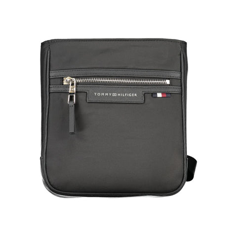Tommy Hilfiger Black Polyester Shoulder Bag Tommy Hilfiger Retail Flare
