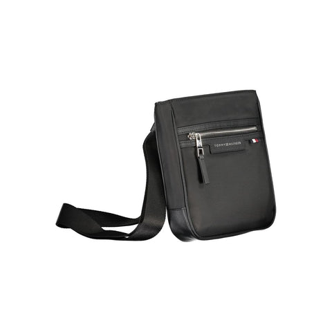 Tommy Hilfiger Black Polyester Shoulder Bag Tommy Hilfiger Retail Flare