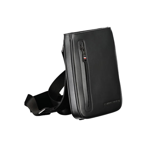 Tommy Hilfiger Black Polyethylene Shoulder Bag Tommy Hilfiger Retail Flare