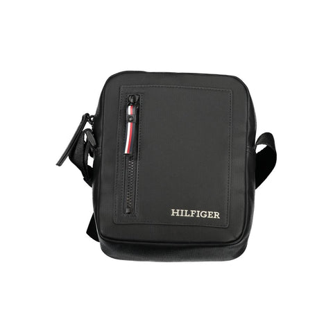 Tommy Hilfiger Black Polyethylene Shoulder Bag Tommy Hilfiger Retail Flare