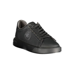 Blauer Black Polyester Sneaker Blauer Retail Flare
